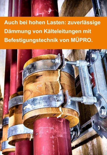 MÜPRO Isolierungen für Kälte- und Klimatechnik DE