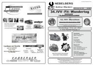 34. IVV - Fit - Wandertag - Union Nebelberg