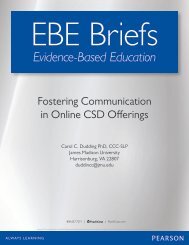 View Fostering Communication in Online CSD Offerings Brief