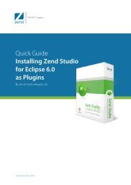 Installing Zend Studio as Plugins into Eclipse