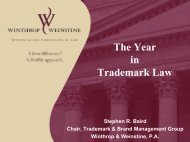 The Year in Trademark Law