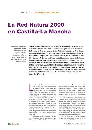 La Red Natura 2000 en Castilla-La Mancha - redforesta