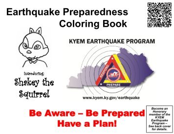 Earthquake Preparedness Coloring Book - Kentucky Emergency ...