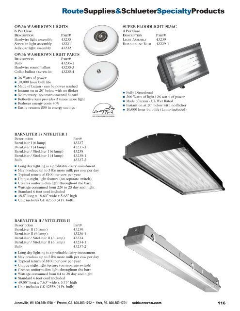 Download the Full PDF Catalog - Schlueter Dairy Technologies