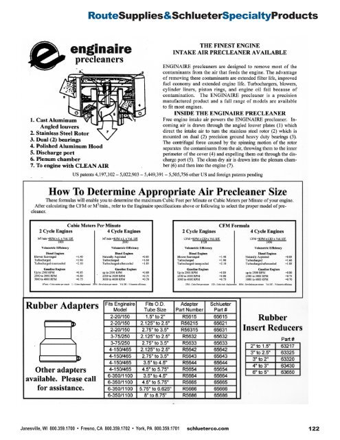 Download the Full PDF Catalog - Schlueter Dairy Technologies