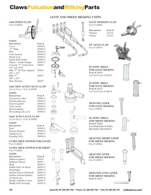 Download the Full PDF Catalog - Schlueter Dairy Technologies