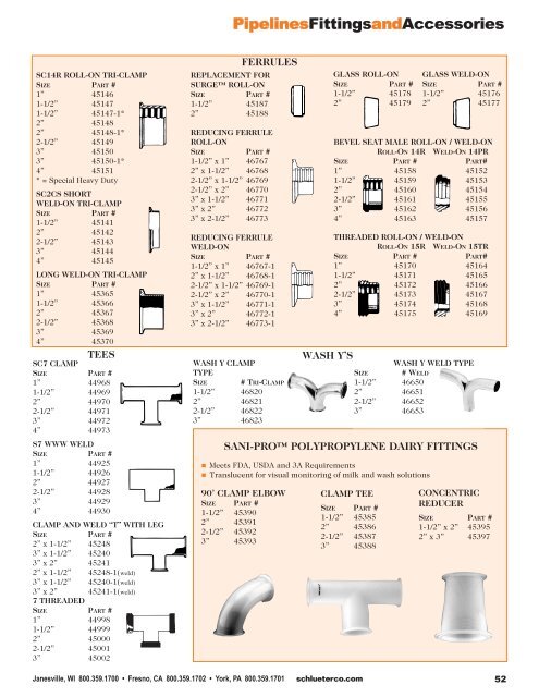 Download the Full PDF Catalog - Schlueter Dairy Technologies