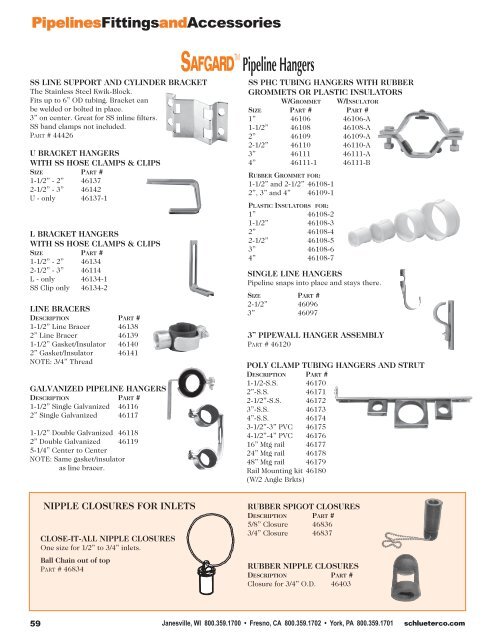 Download the Full PDF Catalog - Schlueter Dairy Technologies