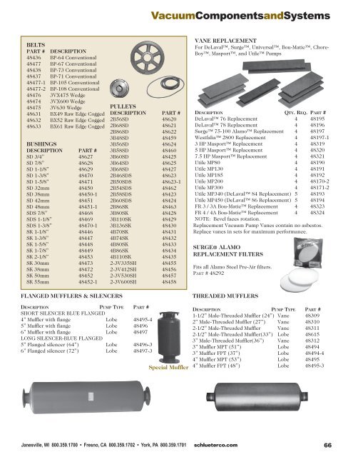 Download the Full PDF Catalog - Schlueter Dairy Technologies