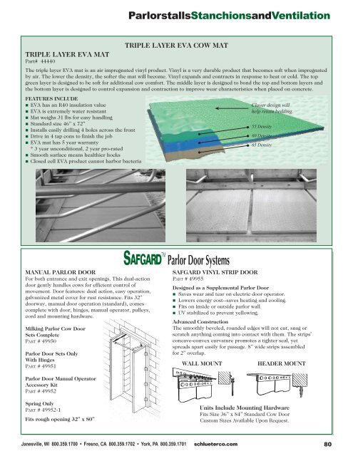 Download the Full PDF Catalog - Schlueter Dairy Technologies