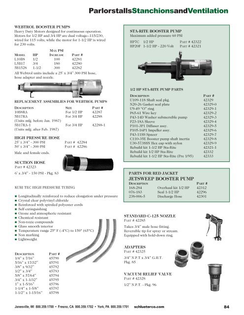 Download the Full PDF Catalog - Schlueter Dairy Technologies