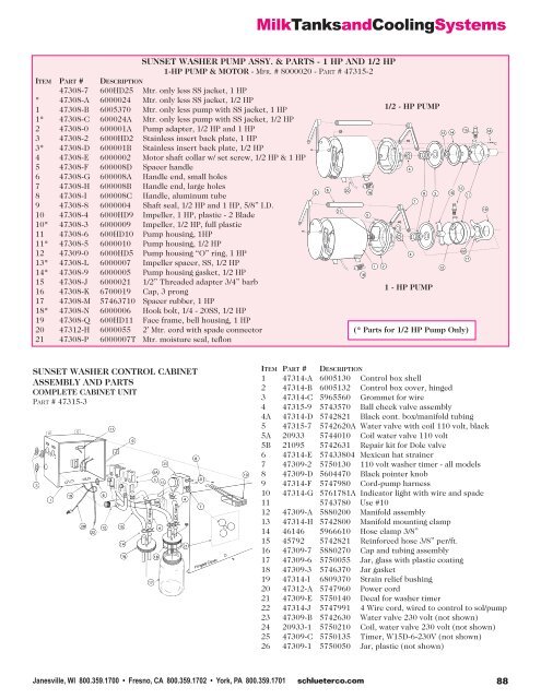 Download the Full PDF Catalog - Schlueter Dairy Technologies