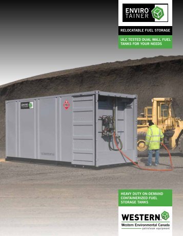 relocatable fuel storage ulc tested dual wall fuel tanks for your needs ...