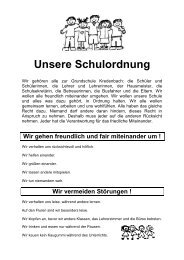 Unser Schulvertrag - Grundschule Kredenbach
