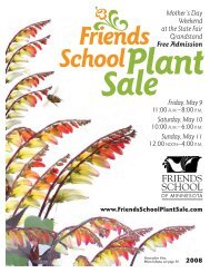 Friends Scool Plant Sale: 2008 Catalog - Friends School Plant Sale
