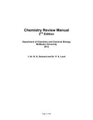 Chemistry Review Manual 2