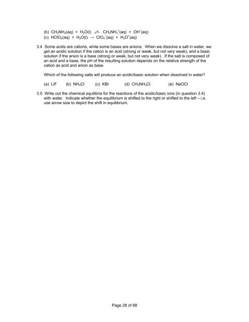 Chemistry Review Manual 2