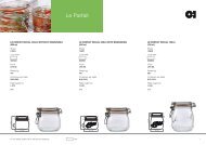 Le Parfait Products Catalogue