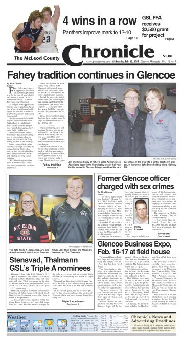 Feb. 16 - The McLeod County Chronicle
