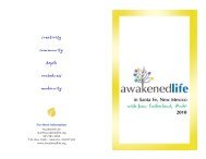 Awakened Life Brochure