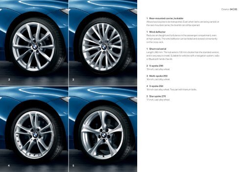 genuine Bmw accessories range overview.