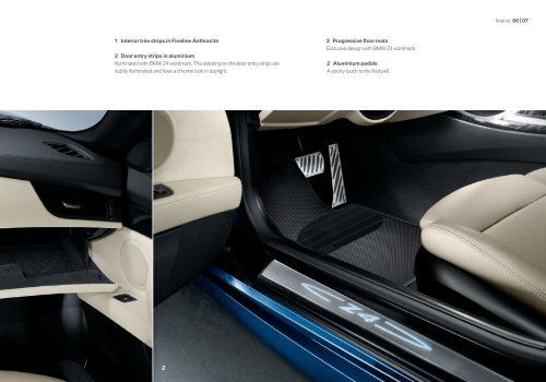 genuine Bmw accessories range overview.