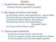 (a) Schwinger-boson mean-field theory