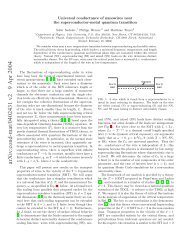 Universal conductance of nanowires near the superconductor-metal ...