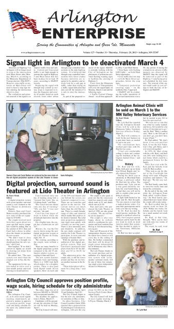 Arlington - The McLeod County Chronicle