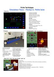 Fiche Technique Simulateur Flexo â FlexSys IL - Sinapse Print