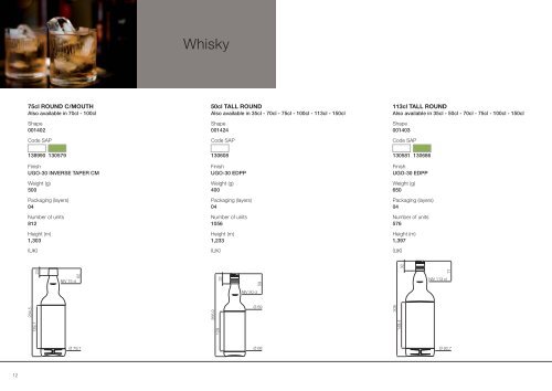 European Whisky Products Catalogue