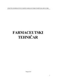 FARMACEUTSKI TEHNIÄAR - HDFT