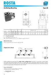 ROSTA Oscillating Mounting Type AR