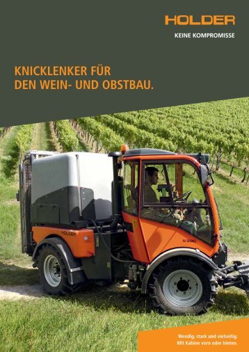 KNICKLENKER FÃR DEN WEIN- UND OBSTBAU.