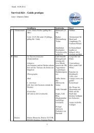 Survival Kit (PDF, 64 kb) - Trinational