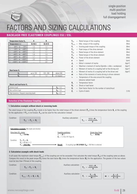 TORQUE LIMITERS