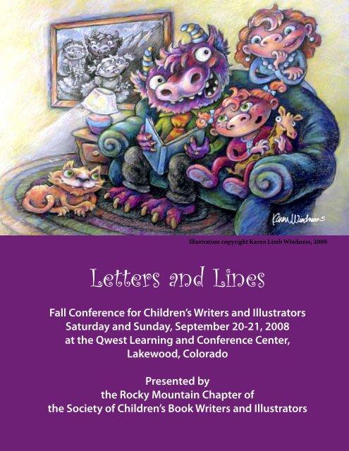 Letters and Lines - SCBWI Rocky Mountain