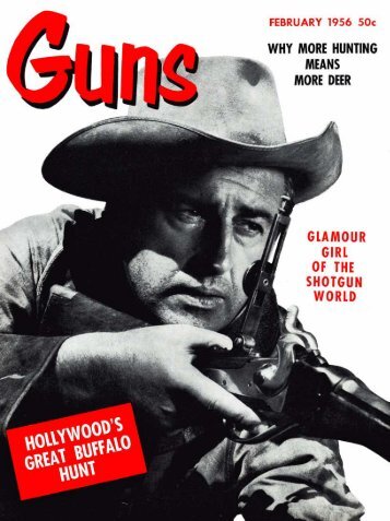 GUNS Magazine February 1956 - Jeffersonian
