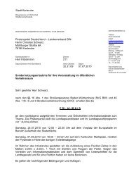 Stadt Karlsruhe Piratenpartei Deutschland â Landesverband BW ...