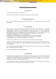 Vereinssatzung (pdf-Datei) - Eisstock-Club Brunn