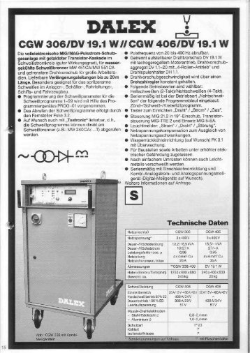 Dalex CGW 305_306_40.. - Schweiss-Shop.de