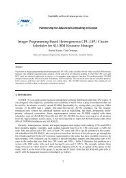 Integer Programming Based Heterogeneous CPU-GPU Cluster - prace