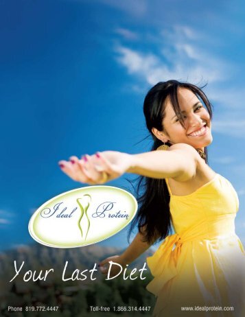 Ideal Protein brochure. - Lourdes Health Network