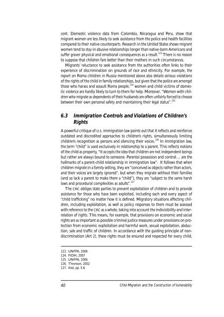 and the Construction of Vulnerability - Child Trafficking