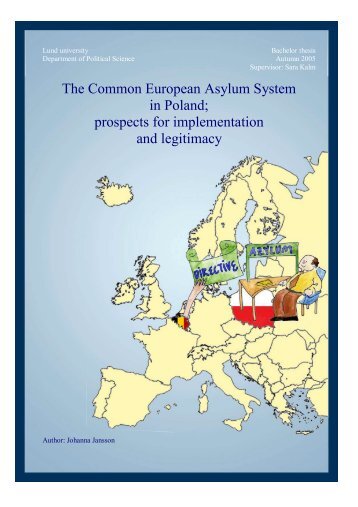 The Common European Asylum System in Poland - Tema asyl ...