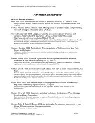 Annotated Bibliography - the NMSU Library