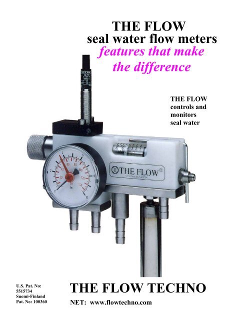 THE FLOW seal water flow meters features that make the difference ...