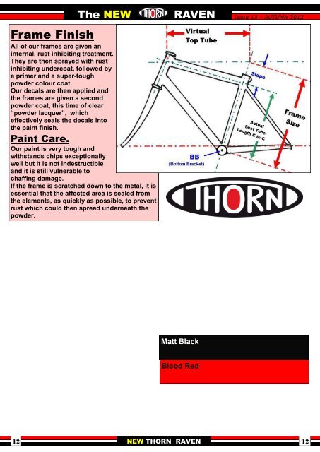 Thorn Raven Tour - SJS Cycles