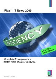 Rittal - IT News 2009 - Rittal GmbH & Co. KG