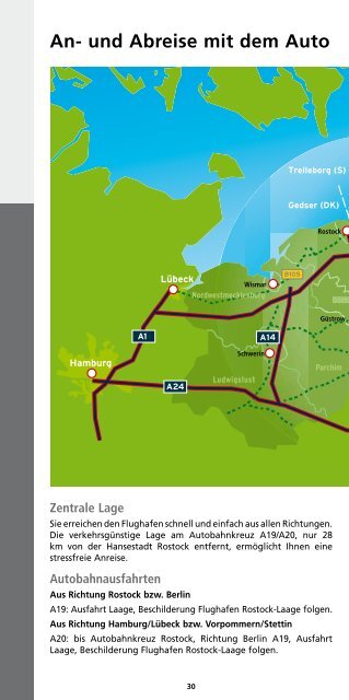 Sommerflugplan 2012 - Flughafen Rostock-Laage